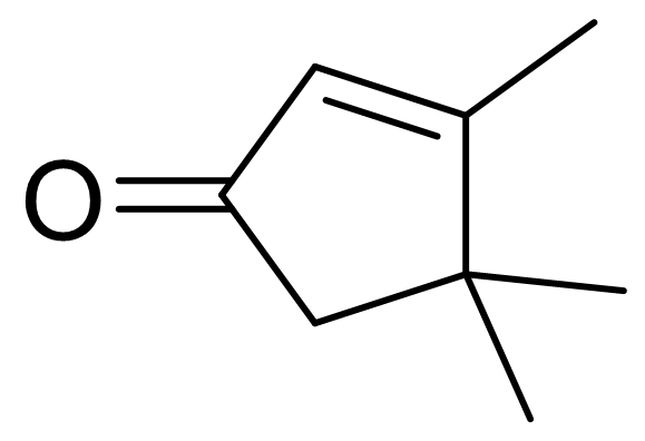 344-trimethylcyclopent-2-en-1-one 3,4,4-trimethylcyclopent-2-en-1-one